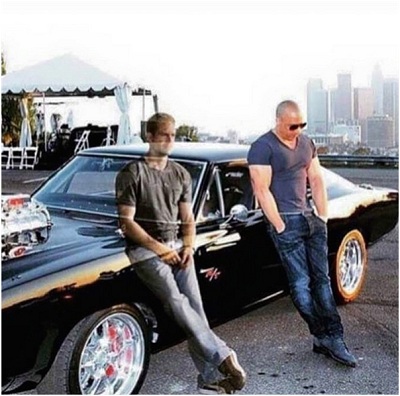Vin Diesel đơn độc trên poster Furious 8 vì thiếu Paul Walker