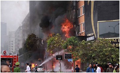 13 người tử vong trong vụ hỏa hoạn tại quán Karaoke Dịch Vọng, Hà Nội