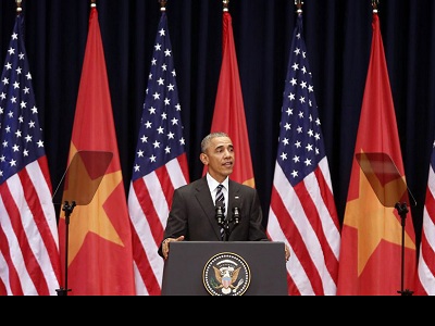 Toàn văn phát biểu của ông Obama về quan hệ Mỹ-Việt
