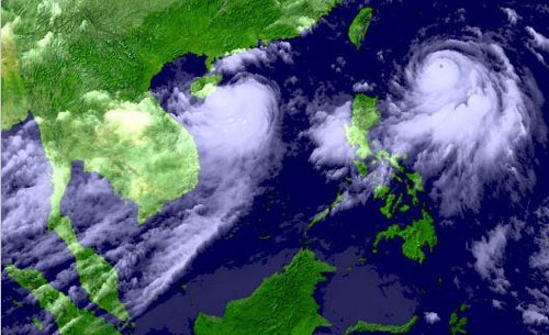 Tin bão cơn bão số 1 trên biển Đông