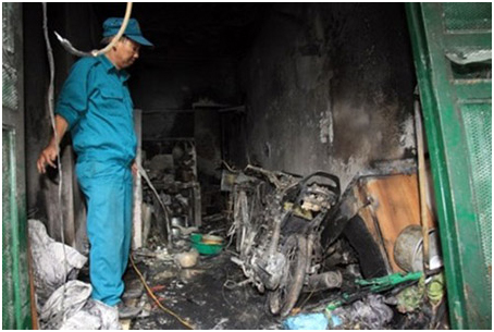 ‘Thủ phạm’ khiến 5 người trong gia đình ở Hoàng Mai chết cháy