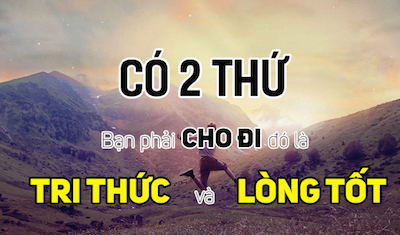 Những điều đơn giản làm nên giá trị chúng ta hay bỏ quên