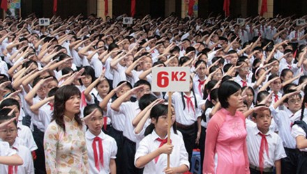 Hát Quốc ca Việt Nam được đưa vào đề thi văn của TPHCM