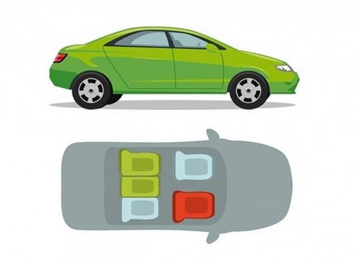 Những vị trí ngồi an toàn nhất, nguy hiểm trên xe ô tô bạn nên biết